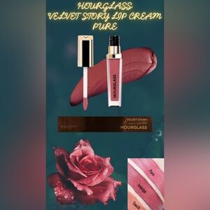 Hourglass Velvet Story Lip Cream - Deep Rose